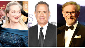 メリル・ストリープ＆トム・ハンクス＆スティーブン・スピルバーグ-(C)Getty Images