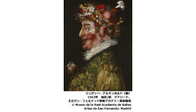 ジュゼッペ・アルチンボルド《春》　1563年　油彩/板　マドリード、王立サン・フェルナンド美術アカデミー美術館蔵&copy;Museo de la Real Academia de Bellas Artes de San Fernando. Madrid