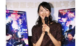 声優の田中敦子／『ゴースト・イン・ザ・シェル』日本語吹き替え版完成披露試写会