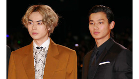 菅田将暉＆野村周平／『帝一の國』完成披露試写会