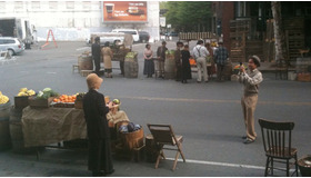 「JAPANESE AMERICANS」撮影現場  photo：Lisle Wilkerson