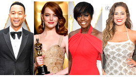 ジョン・レジェンド＆エマ・ストーン＆ヴィオラ・デイヴィス＆アシュリー・グラハム-(C)Getty Images