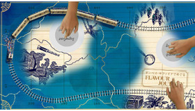 「Flavour Journey  Express by BOMBAY SAPPHIRE ～香りを愉しむ列車の旅～」デジタル演出