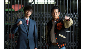 窪田正孝＆唐沢寿明『ラストコップ THE MOVIE』／photo：Nahoko Suzuki
