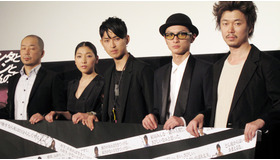 『ケンタとジュンとカヨちゃんの国』初日舞台挨拶　photo：Yoko Saito