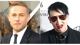 チャーリー・ハナム＆マリリン・マンソン-(C)Getty Images