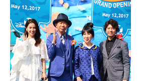 室井滋、木梨憲武、上川隆也、中村アン／新アトラクション「ニモ＆フレンズ・シーライダー」