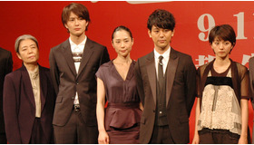 『悪人』完成報告会見