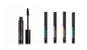 ザ・ボディショップ　左）「ラッシュヒーロー アイワイドニングマスカラ」　右）「アイカラースティック」