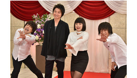 藤原竜也、ブルゾンちえみと“決め顔”！「ぐるぐるナインティナイン」