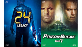 「24-TWENTY FOUR- レガシー」＆「プリズン・ブレイク シーズン5」ジャケット写真
