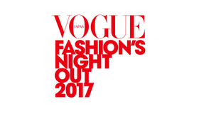 VOGUE 主催のグローバル・ショッピング・イベント「VOGUE FASHION’S NIGHT OUT（ヴォーグ・ファッションズ・ナイト・アウト 2017」ロゴ