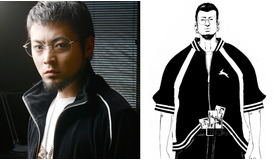 「闇金ウシジマくん」主演の山田孝之と原作漫画の丑嶋　-(C) 2010 真鍋昌平・小学館／「闇金ウシジマくん」製作委員会・毎日放送