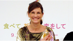『食べて、祈って、恋をして』ジュリア・ロバーツ来日記者会見　photo：Yoko Saito