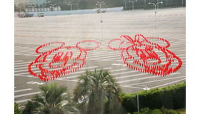 初公開のミキミニ“コーンアート”／ダイハツ協賛開始記念セレモニー実施