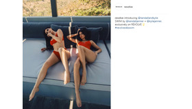 カイリー＆ケンダル・ジェンナー／リボルブクロージング(C) Instagram