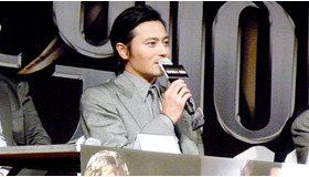 釜山国際映画祭に登場したチャン・ドンゴン　photo：Ayako Ishizu