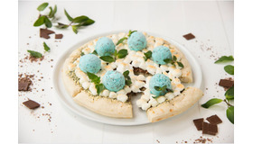 マックス ブレナー　チョコミントアイスピザ