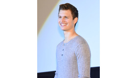 アンセル・エルゴート／映画『ベイビー・ドライバー』初日舞台挨拶