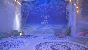 気分はマーメイド！ 隠れ家で秘密のビーチヨガ「Beach in the room 原宿店」