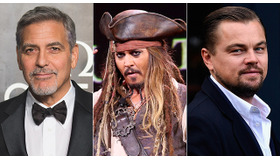 ジョニー・デップ＆レオナルド・デカプリオ＆ジョージ・クルーニー-(C)Getty Images