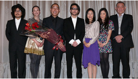 『冷たい熱帯魚』初日舞台挨拶