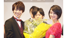 剛力彩芽＆西銘駿／「男劇団 青山表参道X」お披露目記者発表会