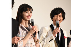 映画『覆面系ノイズ』初日舞台挨拶／中条あやみ、志尊淳