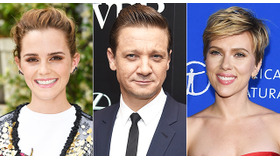 ジェレミー・レナー＆エマ・ワトソン-＆スカーレット・ヨハンソン-(C)Getty Images