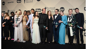 『スリー・ビルボード』キャストたち-(C)Getty Images