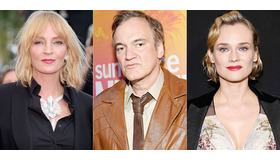 ユマ・サーマン＆クエンティン・タランティーノ＆ダイアン・クルーガー-(C)Getty Images