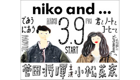 「niko and ... 」“であうにあう”MOVIE「君とノートとコーヒーと」
