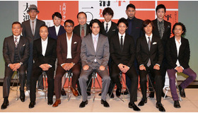 「平清盛」出演者発表会見