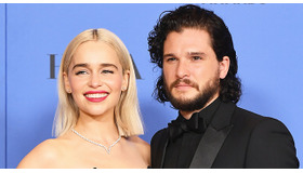 キット・ハリントン＆エミリア・クラーク-(C)Getty Images