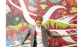 香取慎吾／香港島中環ストリート・アート作品お披露目セレモ二―