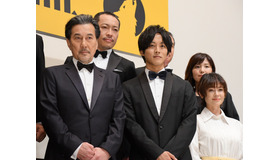 役所広司、松坂桃李、真木よう子／映画「孤狼の血」完成披露試写会