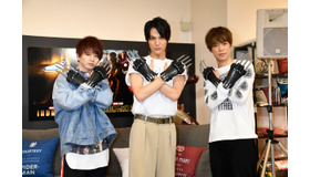 『ブラックパンサー』MovieNEX発売決定記念　MARVEL男子会イベント／花村想太＆中川大志＆小野賢章（C）2018 MARVEL