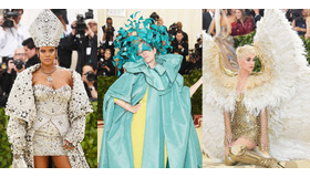 リアーナ＆ケイティら「メットガラ」で個性が爆発！衣装のテーマは「カトリック」