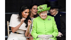 メーガン妃＆エリザベス女王-(C)Getty Images