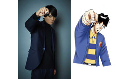 古川雄輝演じる井川ひろゆき「天 天和通りの快男児」(C)「天」製作委員会／井川ひろゆきイラスト(C)福本伸行／竹書房