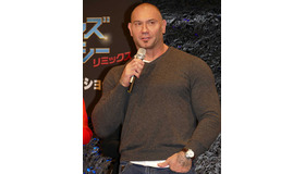デイヴ・バウティスタ／『ガーディアンズ・オブ・ギャラクシー：リミックス』会見