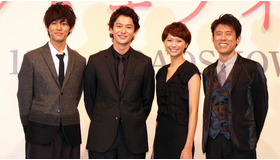 『アントキノイノチ』完成報告会見