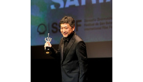 是枝裕和監督　サン・セバスチャン国際映画祭にて　(C)Festival de San Sebastian. Photo Montse Castillo