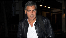 3日、N.Y.で目撃されたジョージ・クルーニー -(C)Eagle Press/AFLO