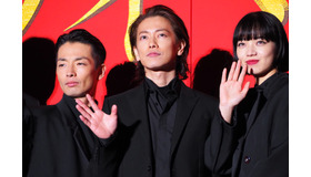 佐藤健、森山未來、小松菜奈／『サムライマラソン』完成披露イベント