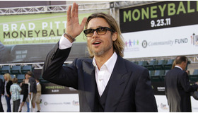 9月19日、『マネーボール』のプレミア上映に出席したブラッド -(C) AP/AFLO