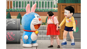 『映画ドラえもん　のび太の月面探査記』吉本新喜劇にサプライズ出演（C） 藤子プロ・小学館・テレビ朝日・シンエイ・ADK 2019