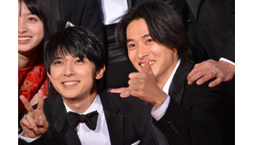 山崎賢人ら『キングダム』Wプレミアに登場！吉沢亮＆本郷奏多は“顔”の褒め合い合戦