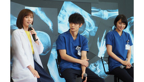 本田翼＆窪田正孝＆広瀬アリス／「ラジエーションハウス～放射線科の診断レポート～」会見