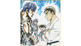 奇跡の描き下ろし！京極真＆コナンｖｓケンシロウ＆リン コラボイラスト